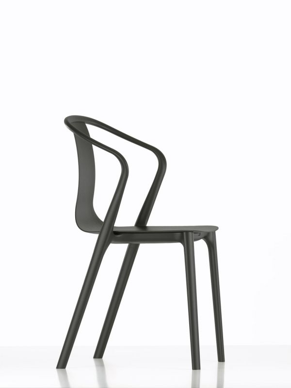 Belleville Armchair Wood Stuhl Vitra